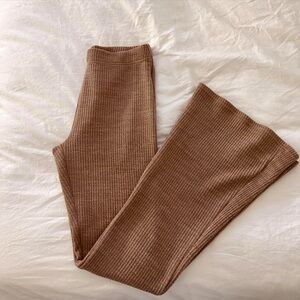 American Eagle Outfitters Brown Ribbed Bottoms